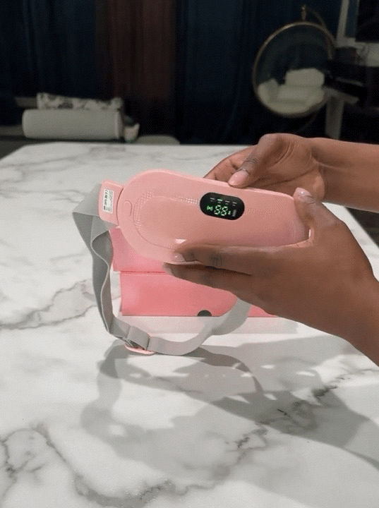 Wärmender Massagegürtel für Bauch